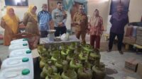 Lurah Kayubulan lakukan Sidak pada salah satu pangkalan LPG 3 Kilogram [foto:dok/kelurahan]