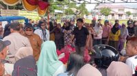 Pasar Murah yang diselenggarakan Pemkab Gorontalo guna mengendalikan inflasi [foto:dok}