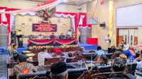 Rapat paripurna DPRD pembentukan dan susunan perangkat daerah Kabupaten Gorontalo. [foto:juna/nusantara1]