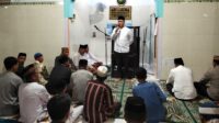 Ketua DPRD Kabupaten Gorontalo, Zulfikar Usira saat melakukan Safari Ramadan [foto:dok/humas]