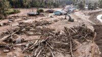 Kondisi di Sumatera Utara saat diterjang banjir pada November 2025 lalu. [foto:dok/cnn]