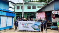 Tim Heartists Mercure Jayapura foto bersama usai menggelar aksi bersih-bersih di Pulau Kosong jelang Ramadan [foto:dok/mercure jayapura]