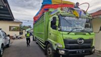 Truk yang ditahan oleh Polres Gorontalo [foto:dok/humas]