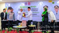 Kunker Penasehat Khusus Presiden Bidang Ketahanan Pangan di Kabupaten Bone Bolango. [foto:juna/nusantara1]