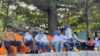 Suasana Family Gathering Sekretariat DPRD Gorontalo Utara, Sabtu 10 Januari 2026 di Pantai Monano [foto:dok]