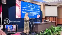 Wagub Gorontalo Ida Syahidah Rusli Habibie saat sambutan kegiatan Yaphara. [foto:juna/nusantara1]