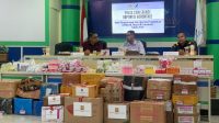 Produk kosmetik ilegal yang diamankan BBPOM Gorontalo. [foto:ist]