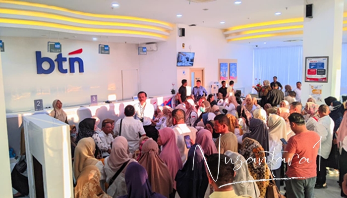 ASN di Kota Gorontalo protes di Kantor BTN Gorontalo. [foto:juna/nusantara1]