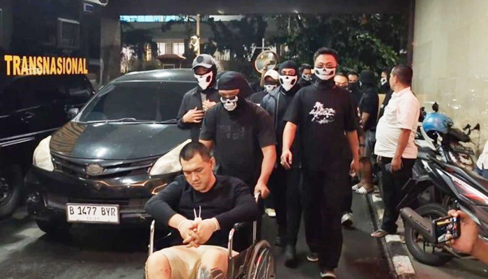 Bandar Narkoba 'The Doctor' alias Charlie alias Andre Fernando saat ditangkap di Malaysia [fot:dok/tribrata]