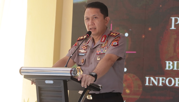 Kapolda Gorontalo, Irjen Pol. Drs Widodo,