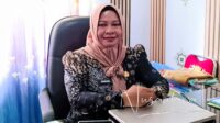 Kabid Mutasi dan Promosi BKPSDM Kabupaten Gorontalo, Karlina Tombokan. [foto:juna/nusantara1]