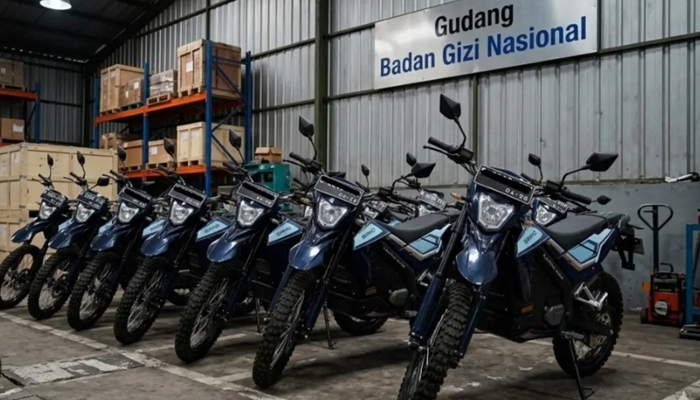 BGN telah mengadakan 25 ribu unit motor trail listrik [foto:dok/riau1]