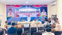 Bupati Gorontalo, Sofyan Puhi membuka Rekrutmen Konsultan Pendamping PLUT-KUMKM Kabupaten Gorontalo 2026. [foto:juna/nusantara1]