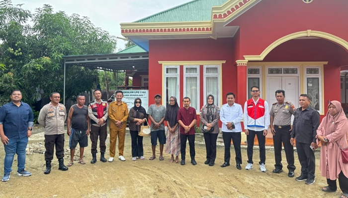 Komisi II tinjau langsung persoalan distribusi gas LPG 3 Kg di Desa Dunggala Kecamatan Tibawa. [foto:ist/nusantara1]
