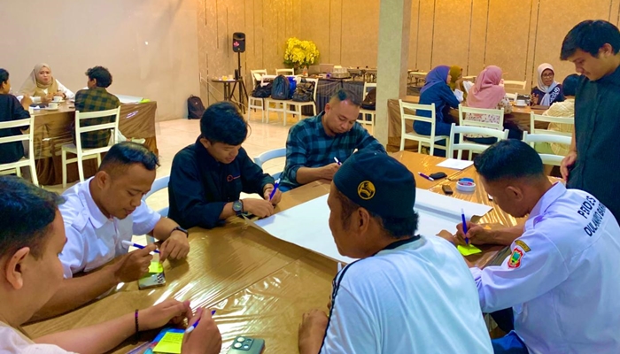 FGD terkait hasil pengumpulan data kegiatan endline survey proyek The Development of Integrated Farming System in Upland Area [foto:/nusantara1]