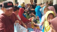 Ratusan warga memadati BPU Tapa, Kamis 21 Mei 2026, untuk berburu kebutuhan pokok dengan harga terjangkau dalam GPM yang digelar Pemda Bone Bolango [foto:dok/kominfo]