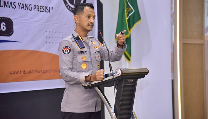 Kabid Humas Polda Gorontalo, Kombes Pol. Desmont Harjendro