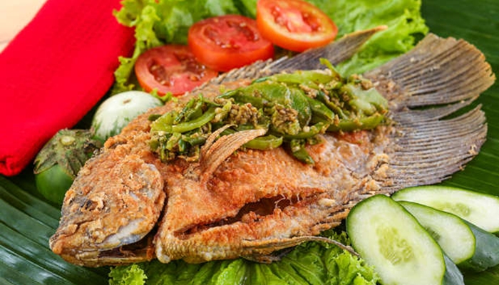 Ilustrasi. Ikan nila, salah satu ikan rendah kolesterol yang banyak ditemukan di Indonesia [foto:dok/dapur]