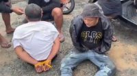 Polisi amankan 11 orang di kampung Narkoba, Samarinda [foto:dok/bareskrim]
