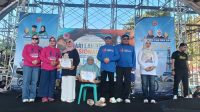 Bupati Gorontalo, Sofyan Puhi saat memberikan sambutan pada kegiatan HLUN 2026. [foto:dok/humas]