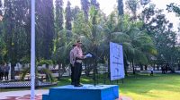 Apel Gelar Pasukan pengamanan PENAS Tani dan Nelayan oleh Polda Gorontalo. [foto:juna/nusantara1]