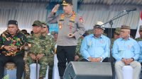 Kapolri Jenderal Pol. Listyo Sigit Prabowo mendampingi presiden pada puncak Penas 2026. [foto:dok.humas]