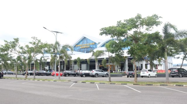 Bandara Djalaludin Gorontalo. [foto:dok/perhubungan udara]