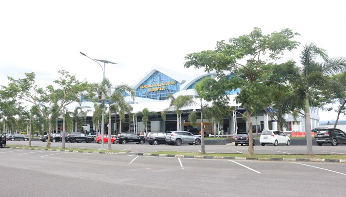 Bandara Djalaludin Gorontalo. [foto:dok/perhubungan udara]