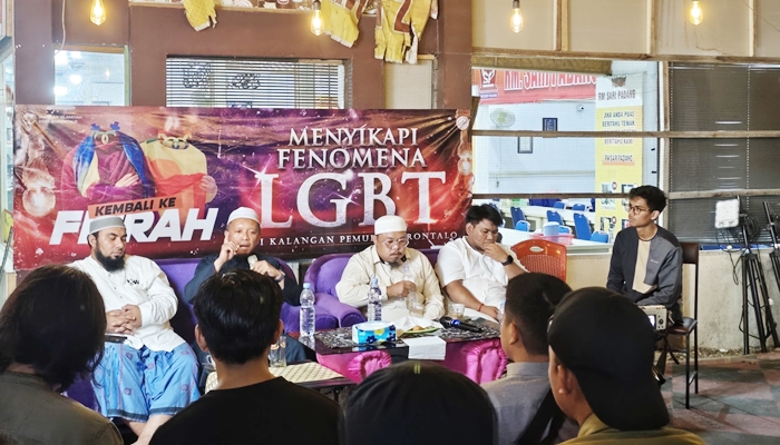 Kajian Menyikapi Fenomena LGBT di kalangan Pemuda Gorontalo. [foto:dok/ist]