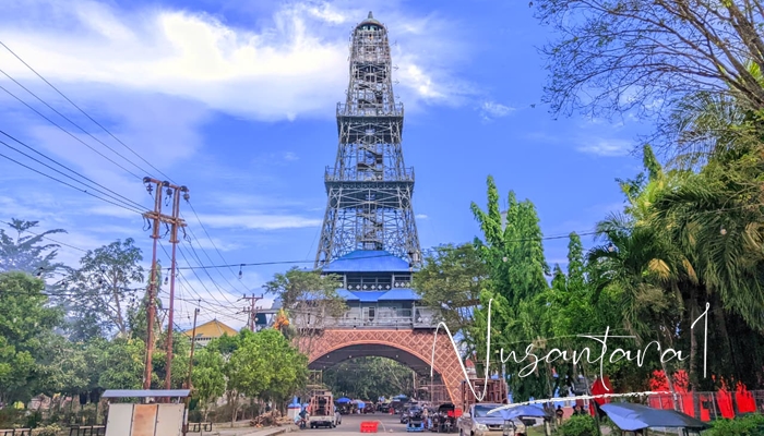 Menara Pakaya Limboto jadi ikonic Kabupaten Gorontalo. [foto:juna/nusantara1]