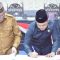 Penandatanganan dokumen Ranperda tentang Pembentukan dan Susunan Perangkat Daerah Kabupaten Gorontalo oleh Bupati dan Ketua DPRD pada Senin, 29 Juni 2026. [foto:dok/humas]