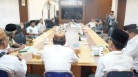 Suasana rapat Komisi IV bersama Baznas Provinsi Gorontalo, Senin 72/ Juli 2026. [foto:dok/humas]