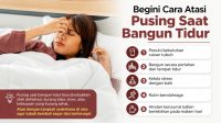 Ilustrasi. Ada beberapa cara menghilangkan pusing saat bangun tidur. [foto:dok/halodoc]