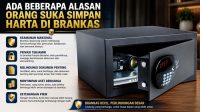 Ilustrasi. Ada beberapa alasan kenapa orang masih suka menyimpan harta di brankas. [foto:dok]