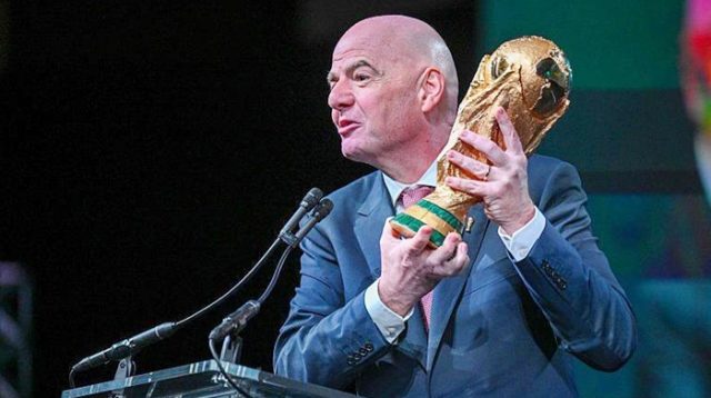 Presiden FIFA, Gianni Infantino. [foto:dok/bbc]