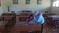 Fenomena kelas kosong pada tingkat SDN pada awal ajaran 2026/2027. [foto:dok/arrahma]