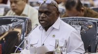 Natalius Pigai Menteri Hak Asasi Manusia (HAM) Natalius Pigai
