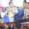 Sekretaris Komisi IV DPRD Provinsi Gorontalo, Moh. Abd. Ghalieb I. Lahidjun (tengah) saat menghadiri prosesi wisuda di UNIGO, Sabtu 8 Agustus 2026.