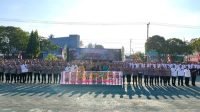 Foto bersama dalam kegiatan doa bersama dan penggalangan donasi untuk korban Gempa NTT yang digelar Polda Gorontalo. [foto:dok/dulohupa]