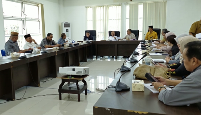 Rapat Banmus DPRD Provinsi Gorontalo, Senin 31 Agustus 2026. [foto:dok/nusantara1]