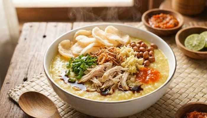 Ilustrasi. Bubur ayam jadi peringkat pertama sebagai bubur terbaik di dunia. [foto:dok/alodokter]