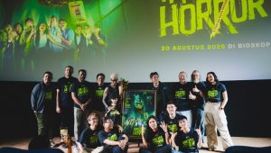 Film Harusnya Horror mendapat sambutan yang luar biasa. [foto:dok/poplicist]