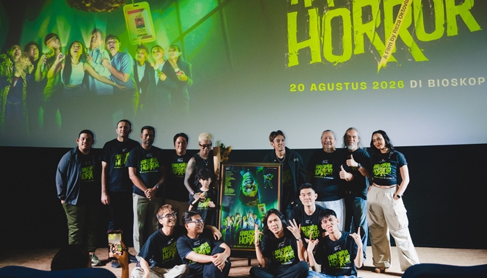 Film Harusnya Horror mendapat sambutan yang luar biasa. [foto:dok/poplicist]
