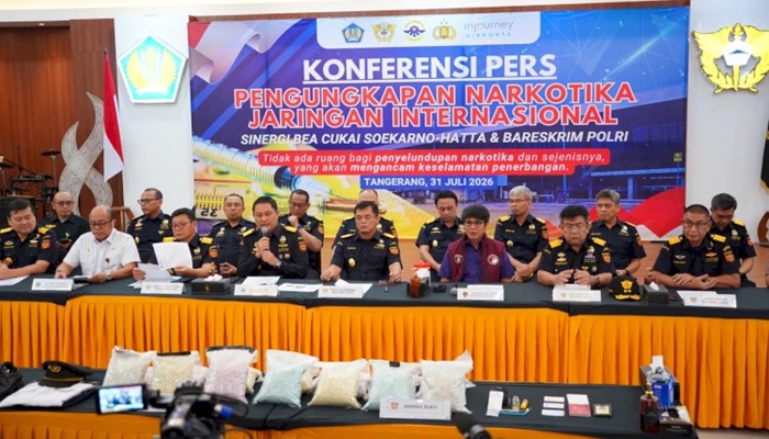 Upaya penyelundupan narkotika oleh seorang kopilot penerbangan maskapai asing asal Malaysia di Bandara Soetta, berhasil digagalkan oleh Bea Cukai. [foto:dok.rmol]