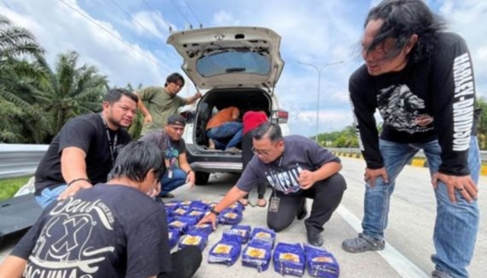 Ilustrasi. Polisi menggagalkan pengiriman 27 kilogram sabu di Jalan Lintas Sumatera, 14 Agustus 2026. Ilustrasi [foto:dok/istimewa]