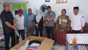 Kunjungan Komisi II DPRD Provinsi Gorontalo ke Desa Lamu, Batudaa Pantai. [foto:dok/pendamping komisi]