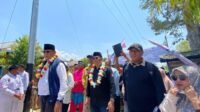 Sekda Bone Bolango, Iwan Mustapa saat mendampingi Gubernur Gorontalo, Gusnar Ismail ke Kecamatan Pinogu, 22-23 September 2026. [foto:dok/prokopimda/adit]