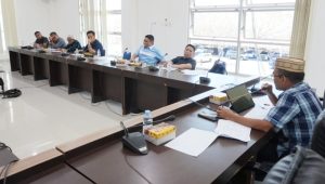 Rapat Bapemperda Provinsi Gorontalo.