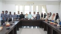 Sekretariat DPRD Provinsi Gorontalo, saat menerima kunjungan Pemdes Hungayonaa, Boalemo. [foto:dok/humas]