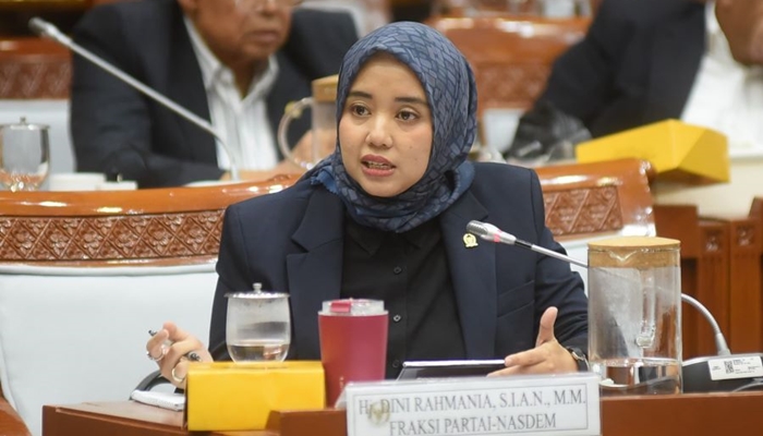 Anggota Komisi VIII DPR RI, Dini Rahmania. [foto:dok/partai nasdem]